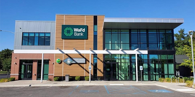 WaFd Bank en Spokane, Washington.