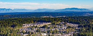 Photo of Bothell, Washington skyline.