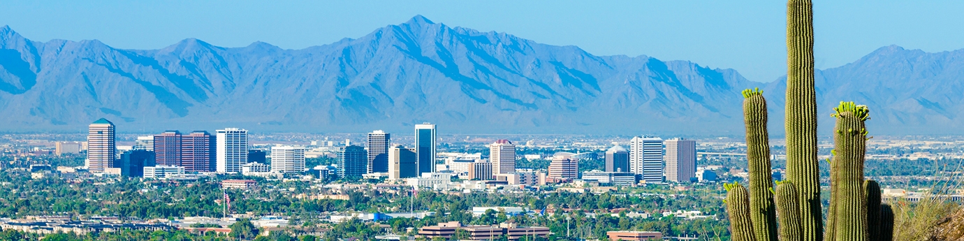 Photo of Phoenix, Arizona skyline.