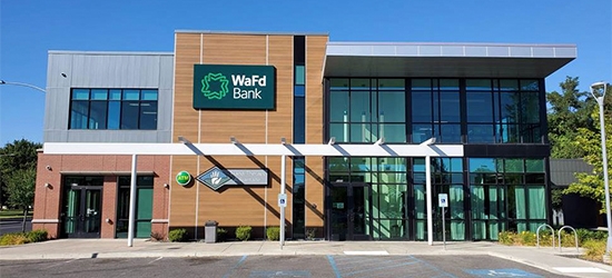 WaFd Bank en Spokane, Washington.