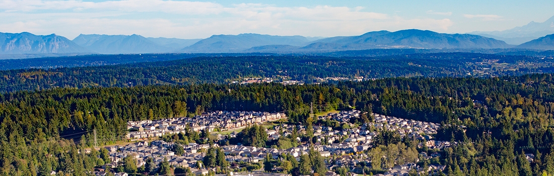 Photo of Bothell, Washington skyline.