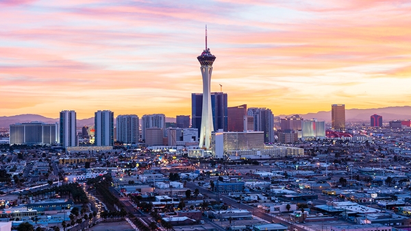 Flying view of Nevada.