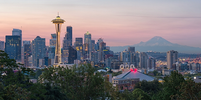 Photo of Seattle, Washington skyline.