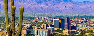 Photo of Tucson, Arizona skyline.