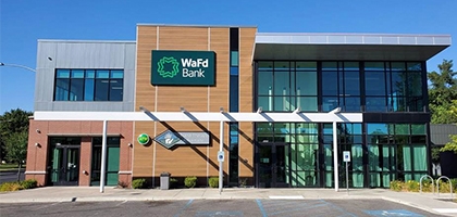 WaFd Bank en Spokane, Washington.