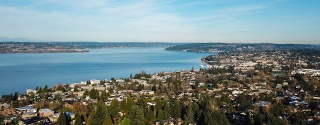 Photo of Kirkland, Washington skyline.